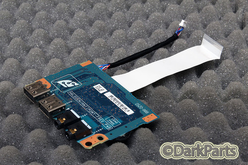 Toshiba Tecra M3 Laptop USB Port Audio Sound Jack & Volume Board A5A001365010