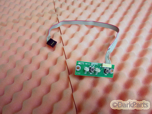 Shuttle XPC SS56G LED Power Button Board Switch Cable JM271