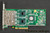 Silicom PEG4SFPI6-RoHS Quad Port Fiber Gigabit SGMI Adapter Card Rounded Bracket
