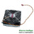 HP 806175-001 450-a160na Fan AVC DS09225R12MC237 3-Pin 3-Wire