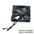 Fractal Design Dynamic X2 GP-12 120mm x 25mm Fan DC12V 0.18A 3-Pin 3-Wire