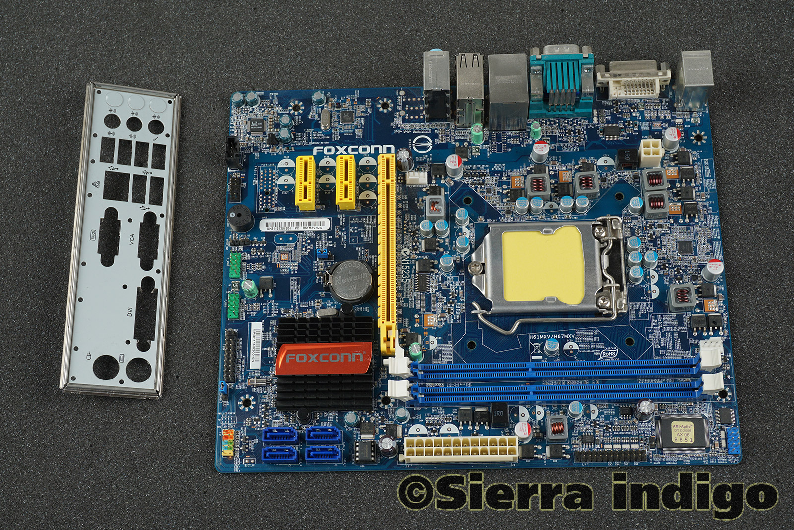 Foxconn H61MXV V2.0 Motherboard Socket 1155 System Board
