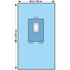 Halyard Health Pediatric Laparotomy Surgical Drapes 89241
