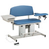 Bariatric Blood Drawing Chair Padded Arm Drawer Power Series