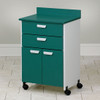 Mobile Treatment Cabinet with 2 Doors 2 Drawers