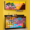 Pediatric Exam Room Serengeti Sunrise Cabinets