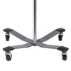 IV Pole 4-Hook 4 Leg Heavy Base