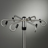 IV Pole 6 Leg Heavy Base 6-Hook