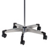IV Pole 5 Leg Base 4-Hook
