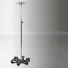 IV Pole/Infusion Pump Stand 6 Leg Heavy Base 6-Hook