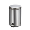 Round Waste Can 13 Quart-3.25 Gallons Stainless Steel