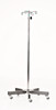Chrome 5-leg IV Pole