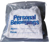 Personal Belongings Bag with Drawstring 17"x20" Clear