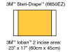 3M Ioban 2 Antimicrobial Incise Drape 6650EZ