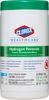Clorox Hydrogen Peroxide Disinfectant Wipes-6x9