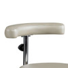 Physician Stool with D Ring Adjustment, Black Composite Base