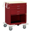 Classic Crash Cart-3 Drawer,12″ Panel