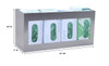 Stainless Steel Octo Glove Box Holder
