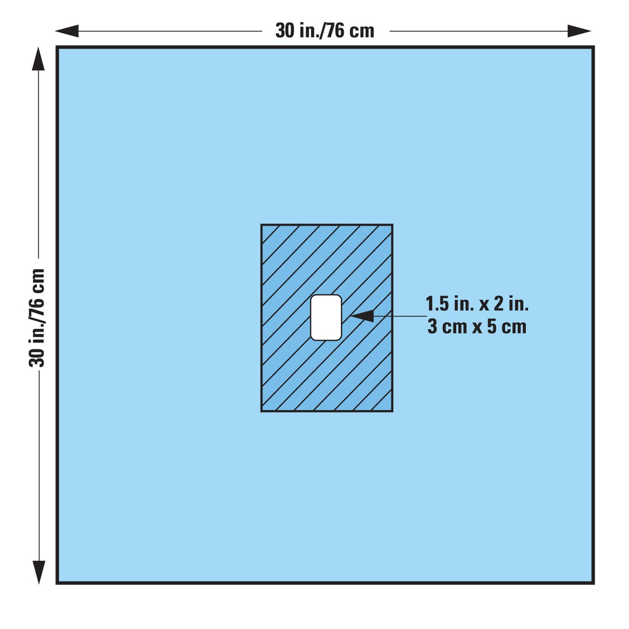 Halyard Health Surgical Drapes Minor Procedure Fenestrated