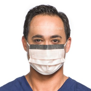 Halyard Health FLUIDSHIELD Level 3 Procedure Mask w/Visor 47137