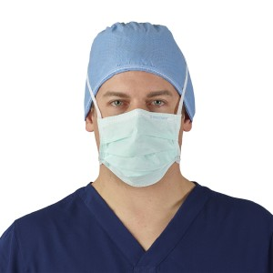 Halyard Health Surgical Mask Lite One in Blue 48100