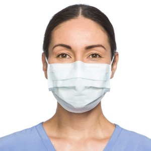 Halyard Health Procedure Mask Lite One in Blue 62356