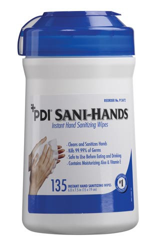 PDI Sani-Hands Instant Hand Sanitizing Wipes-Medium