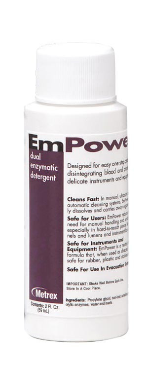 Metrex Research Empower Dual Enzymatic Detergent-2 oz
