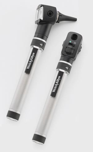 Welch Allyn PocketScope 2.5 V Halogen Fiber-Optic Otoscope Throat Illuminator 22800