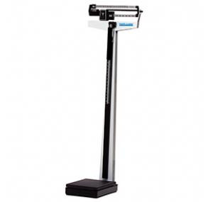 Health O Meter Physician Mechanical Scale Rotating Poise Bars-Height Rod-Wheels