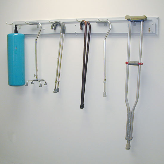 Roll-Cane-Crutch Rack