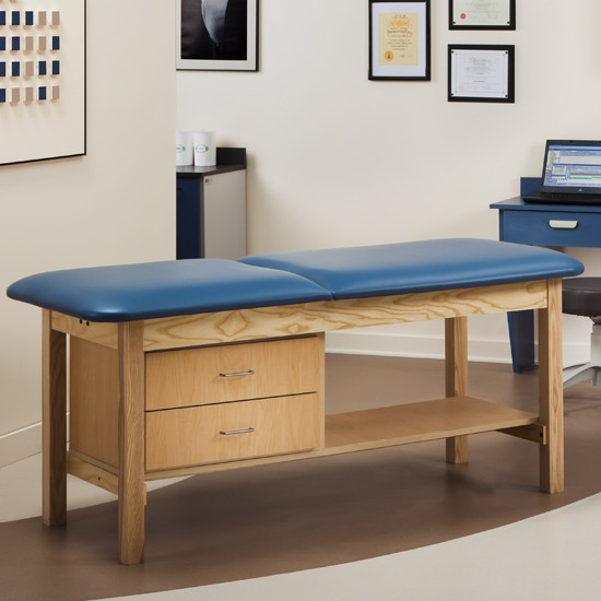 Treatment Table with 2 Drawers 30" Wide ETA Classic Series