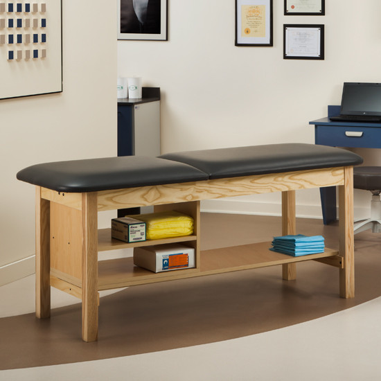 Treatment Table with Shelving 30" Wide ETA Classic Series
