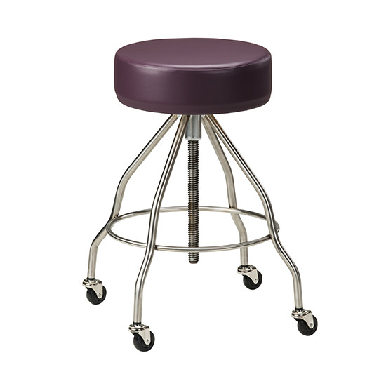 Stainless Steel Stool with Casters