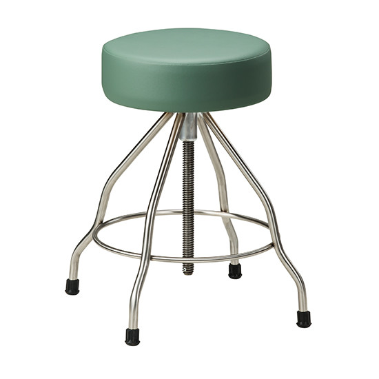 Stainless Steel Stool with Rubber Feet