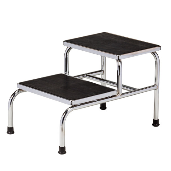 Two-Step Step Stool Chrome