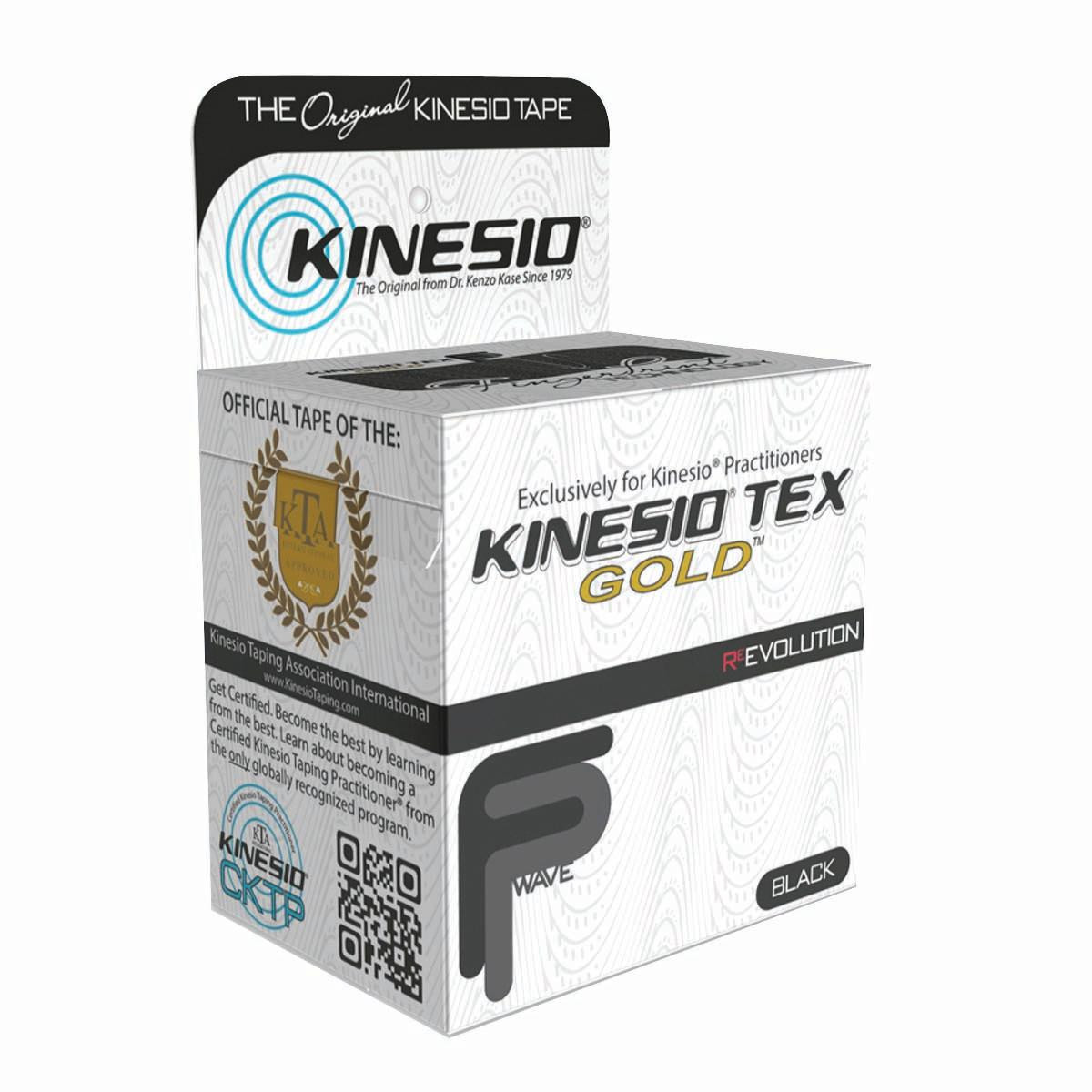 Kinesio Tape Tex Gold FP 2" x 5.5 Yards Black
