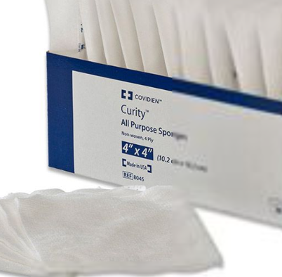 Curity All Purpose Sponges Non-Woven Non-Sterile