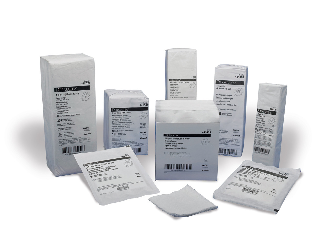 Dermacea Gauze Sponges Sterile 2s Type VII