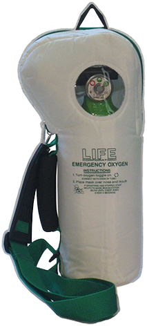 LIFE SoftPac Lightweight Portable Emergency Oxygen Kit LIFE-2-612