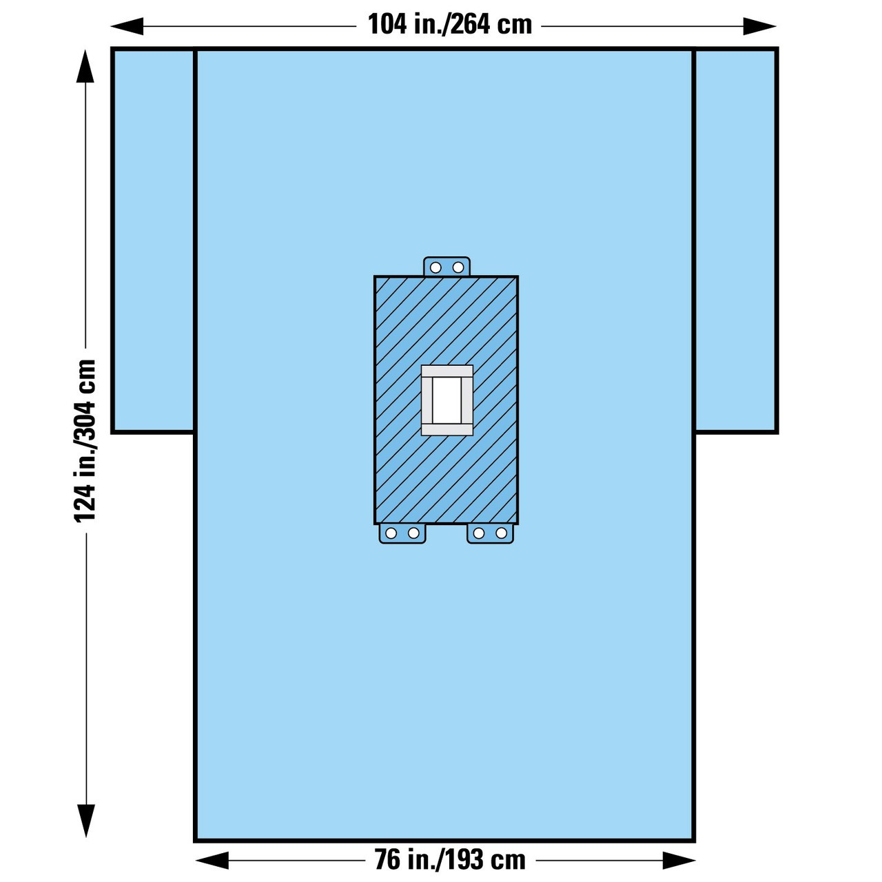 Halyard Health Laparotomy Surgical Drapes