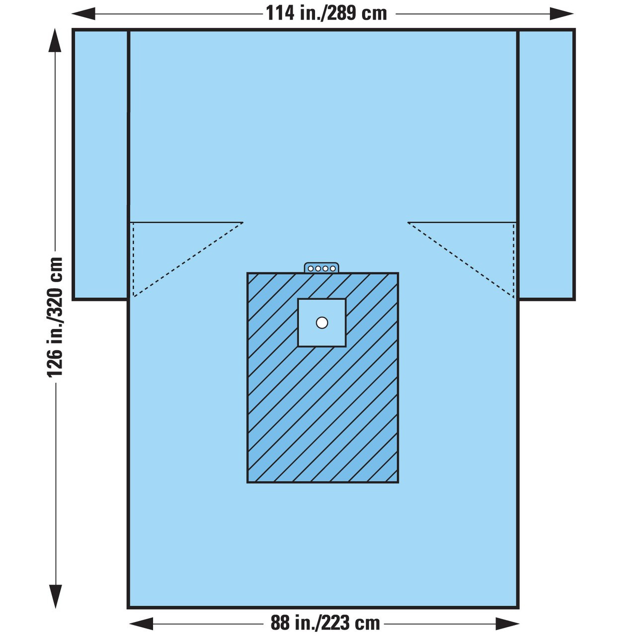 Halyard Health Lower Extremity Surgical Drapes Heavy-Duty