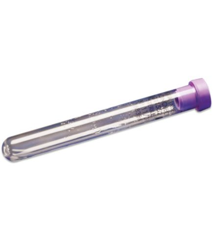 Covidien Monoject Blood Collection Tube Silicone Coated Lavender Stopper EDTA 15% 5 mL Draw 8881311446