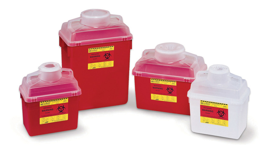 BD Multi-Use Nestable Sharps Containers