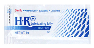 HR Surgical Lubricant Sterile Lubricating Jelly OneShot Pack