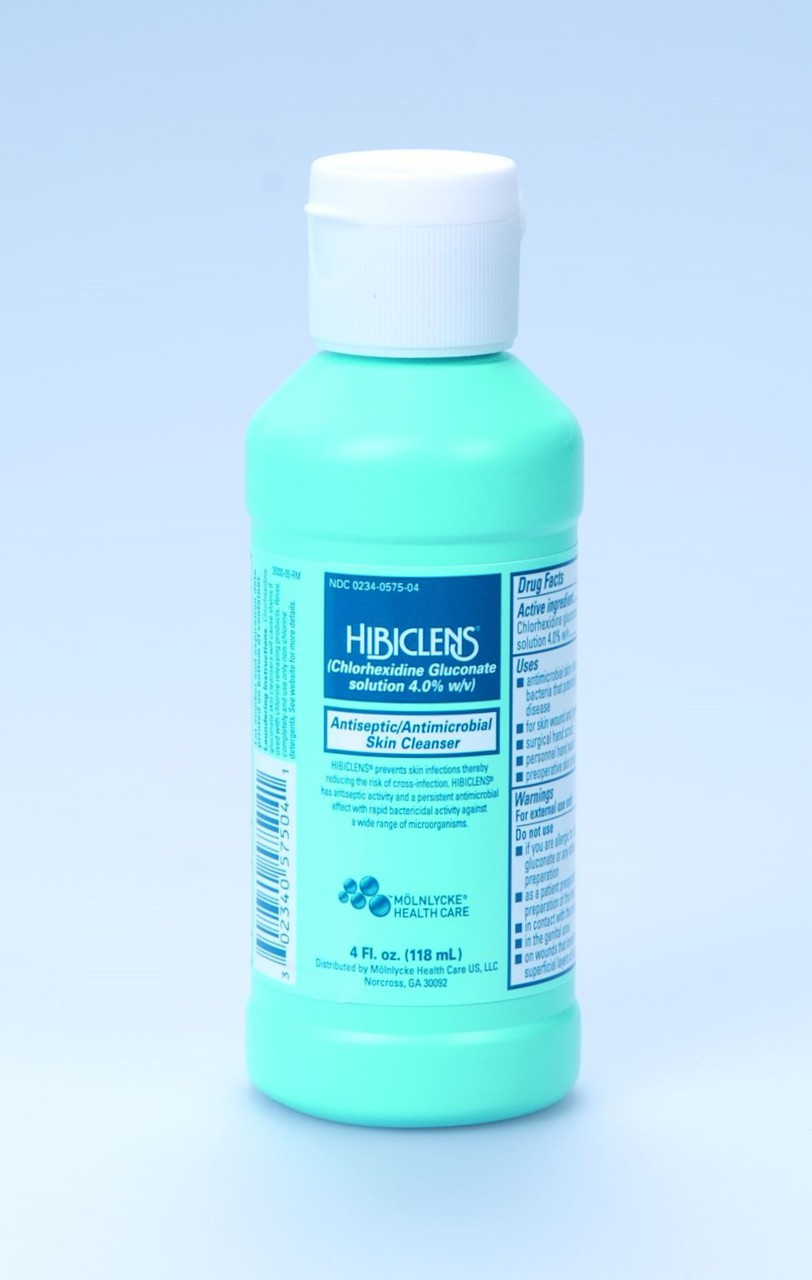 Hibiclens Antiseptic Antimicrobial Skin Cleanser-4 oz bottle