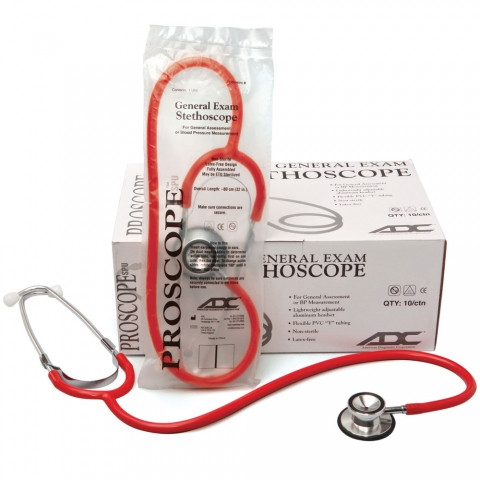 ADC Single Patient Use Stethoscope Dual Head Proscope 670H