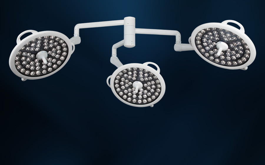 Medical Illumination System Two LED Surgical Light-Triple