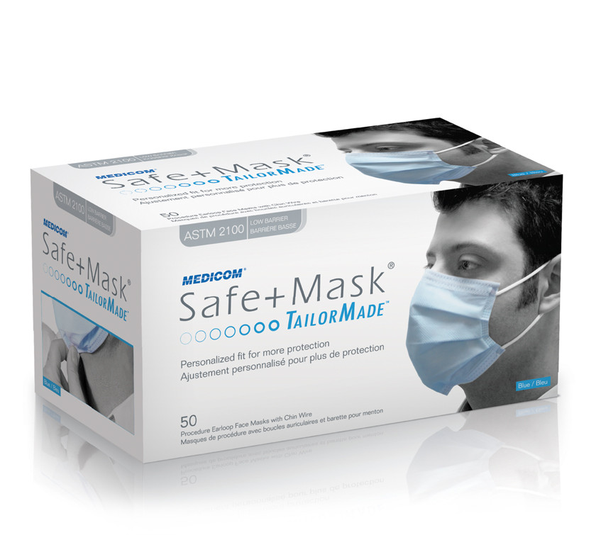 Medicom Medical Mask TailorMade Dual Fit Earloop Face Mask