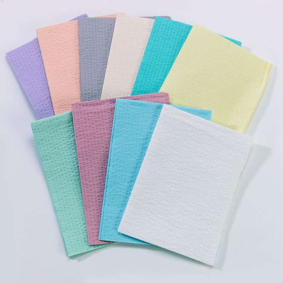 TIDI Tissue/Poly Towel 3-Ply 13" x 18"